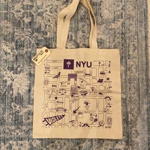 NYU Map Grocery Tote